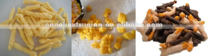 Best Cheese curls/kurkure/cheetos processing line