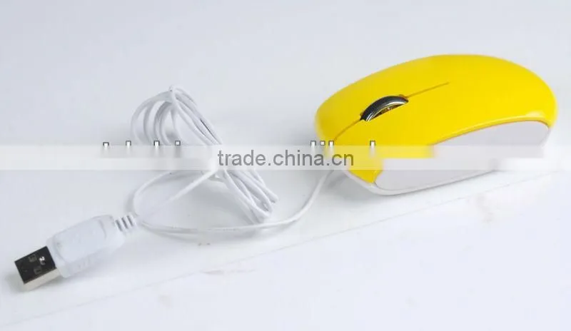 Wired Optical Mouse Flower Pattern Nice Mouse