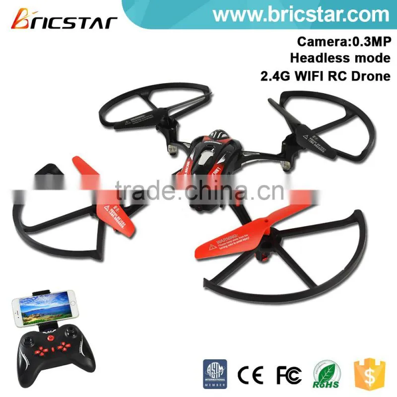 Wifi fpv rc powerful micro quadcopter with two control modes.