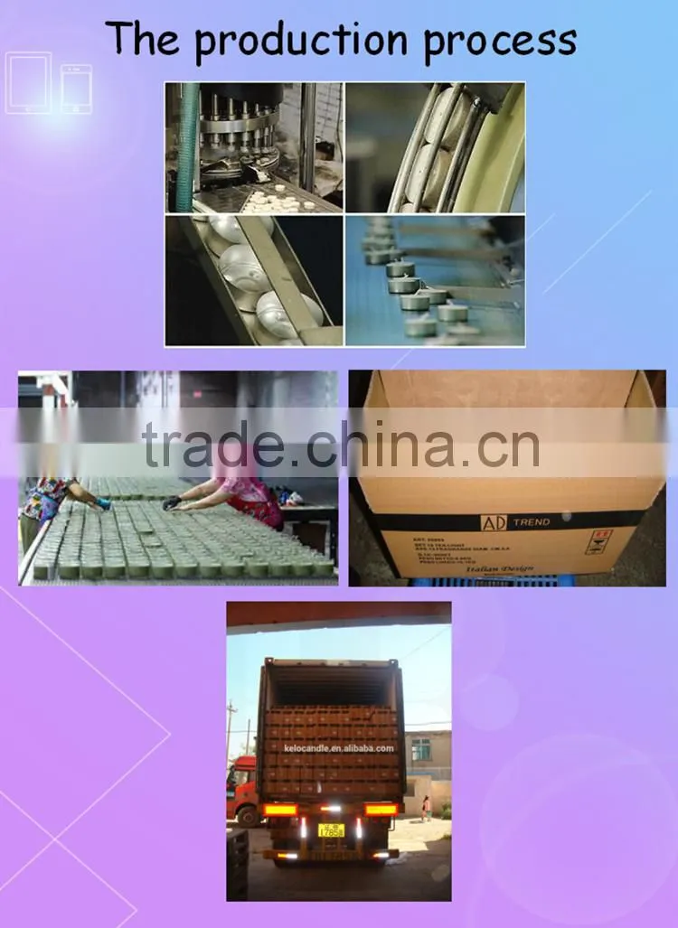 European fashion household act the role ofing is tasted White long rod candles Smokeless tasteless wax candle
