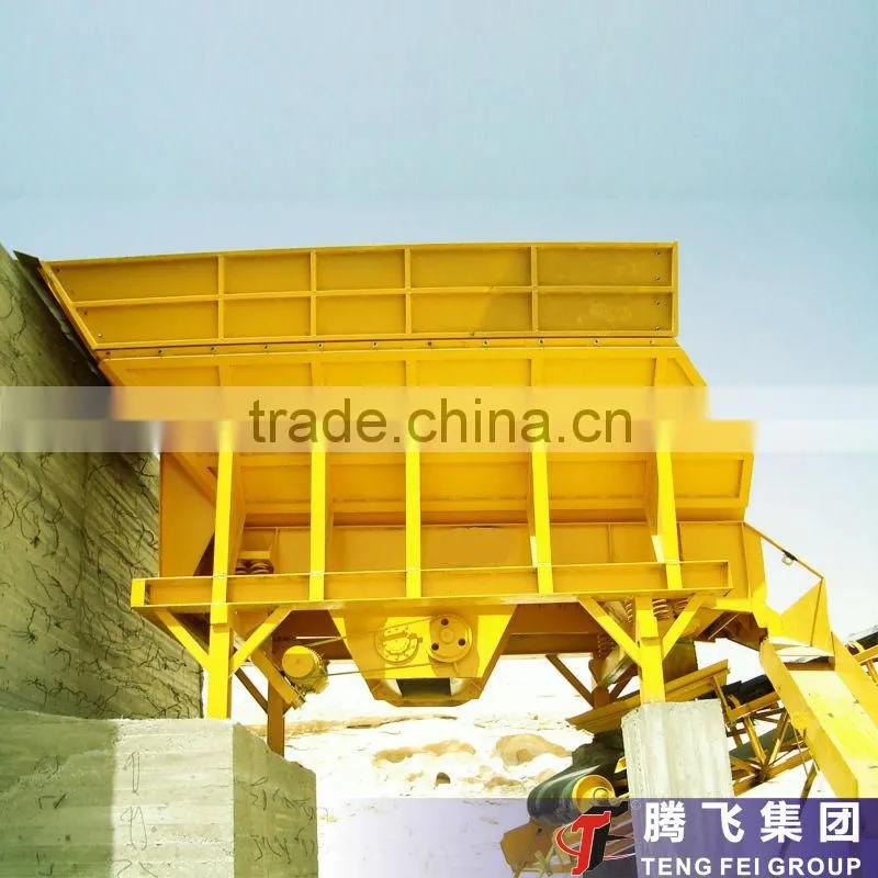 High Efficiency Using Eccentric Block Vibrating Hopper Feeder