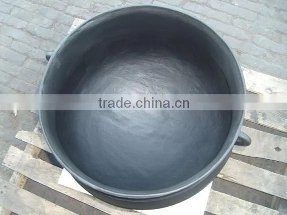 Cast iron three-legged potjie pot from size 1-size 30