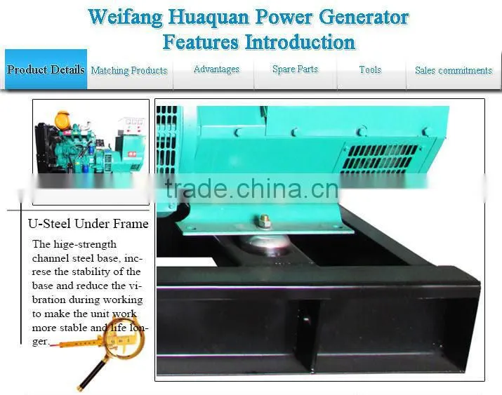 low price weichai Ricardo 30kw generators silent diesel