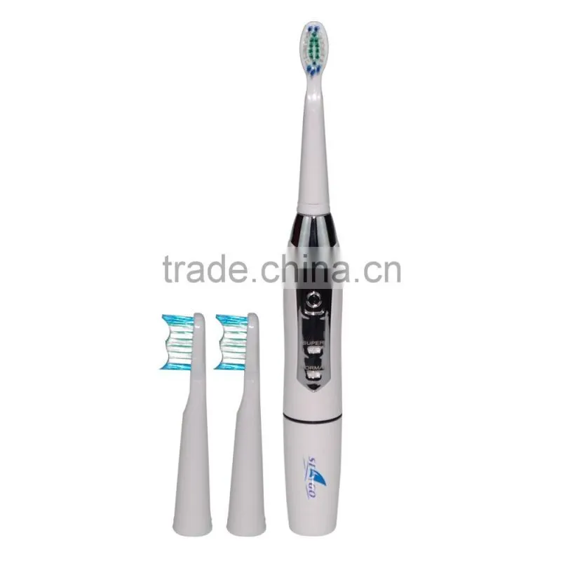 Sonic electric toothbrush With 2 brushing modes offers varying oral care needs