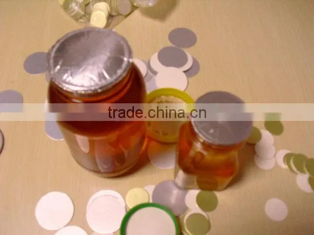 aluminum foil induction cap seal for glass jars