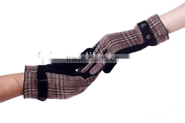 New design Classic lovers leather gloves for lovers