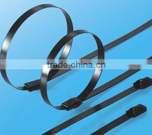 black ss zip tie