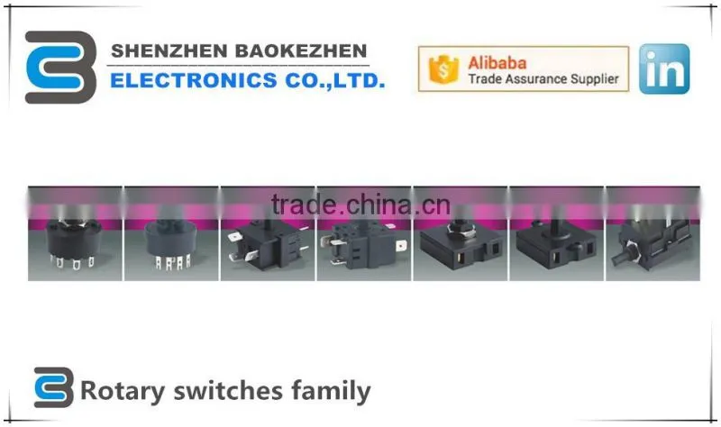 A10 2-10 positions selection blender rotary switch