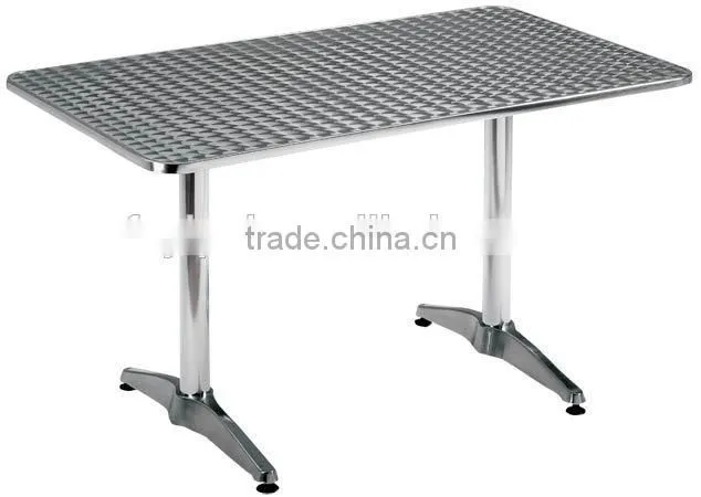 Rectangular mental coffee shop dining bar table YT3