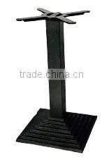 Foshan supplier powder coated mental outdoor garden table base F28