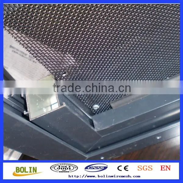 304 316 SS bulletproof wire mesh/Stainless steel wire mesh security screen (20 years professional factory)