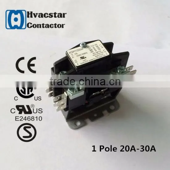 UL certified for siemens electrical parts for siemens contactor AC Contactor(1P-30A-120V)