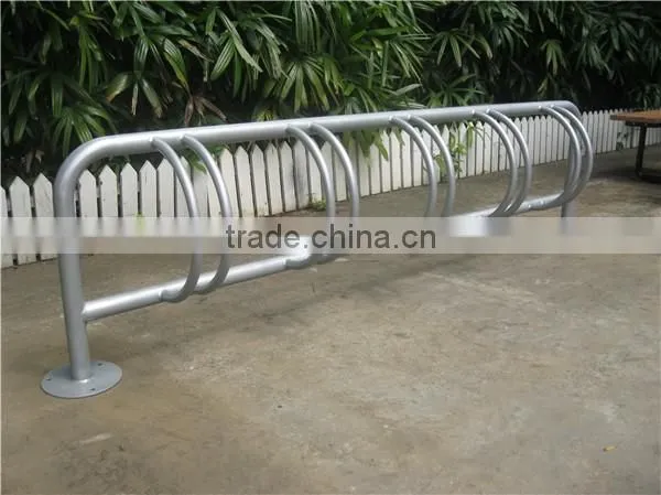 7 bike space bicycle parking stand metal bike rack outdoor bike stand