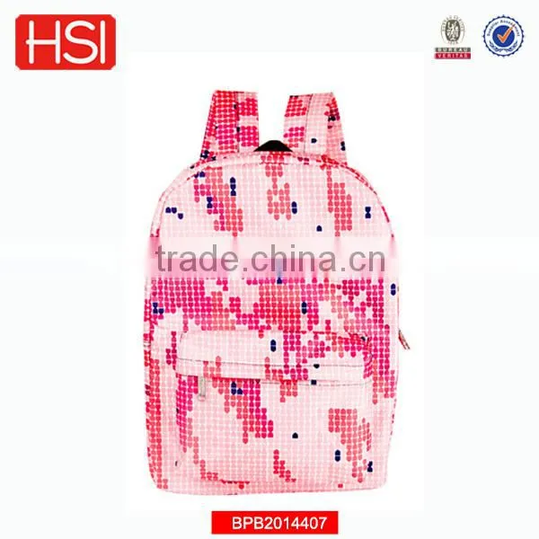 BSCI audited factory latest new design popular school bag