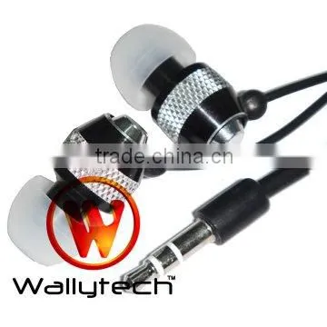Wallytech WEA-081 colorful Metallic Stereo in-ear Earphone for Music