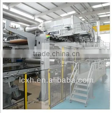 Shandong Xinhe High speed 1500m/min Crescent Former Tissue Paper Machine