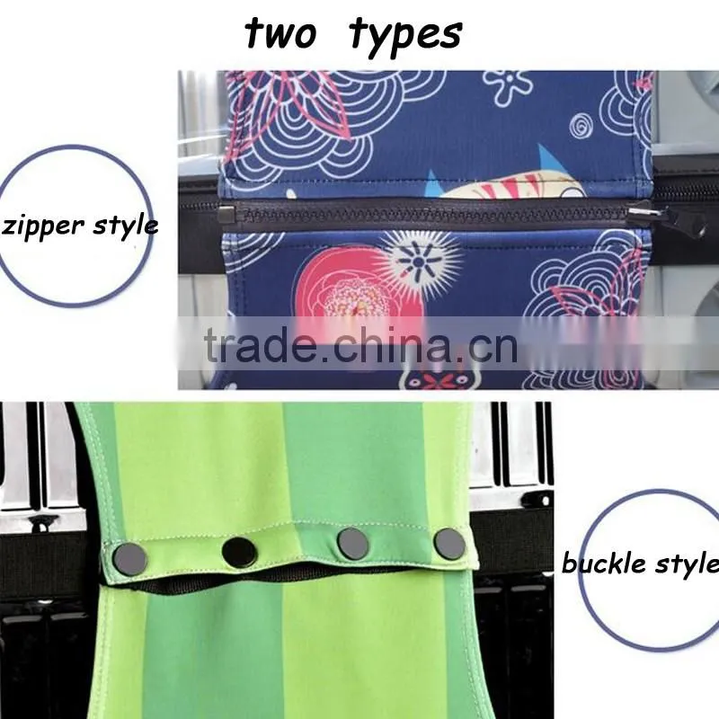 Fashion Custom Printing Polyester Spandex Luggage Cover Trolley Bag Protective Cover