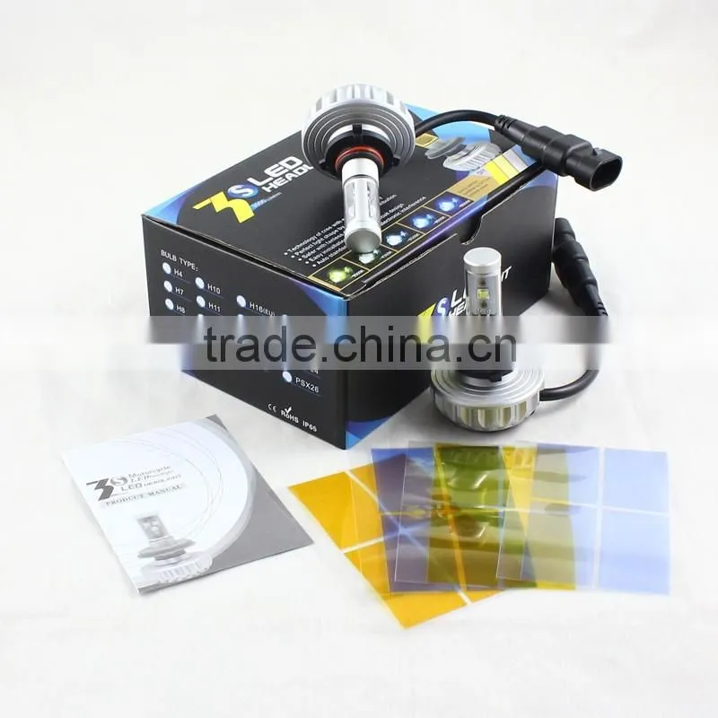 LED car headlight 66W C ree 6000 Lumen 9005 led headlights car 9005 hb3 LED car headlight headlamp bulbs DRL fog lamp 12v