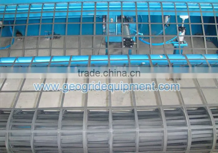 Ultraosonic welding machine,Steel plastic Geogrid machine