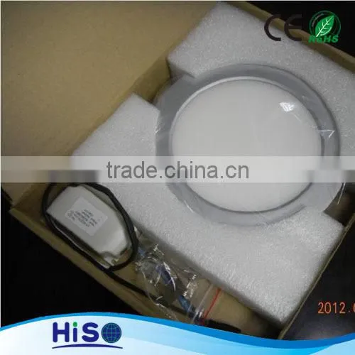 Custom pattern Epistar SMD2835 300mm Diameter 12W Round led panel light