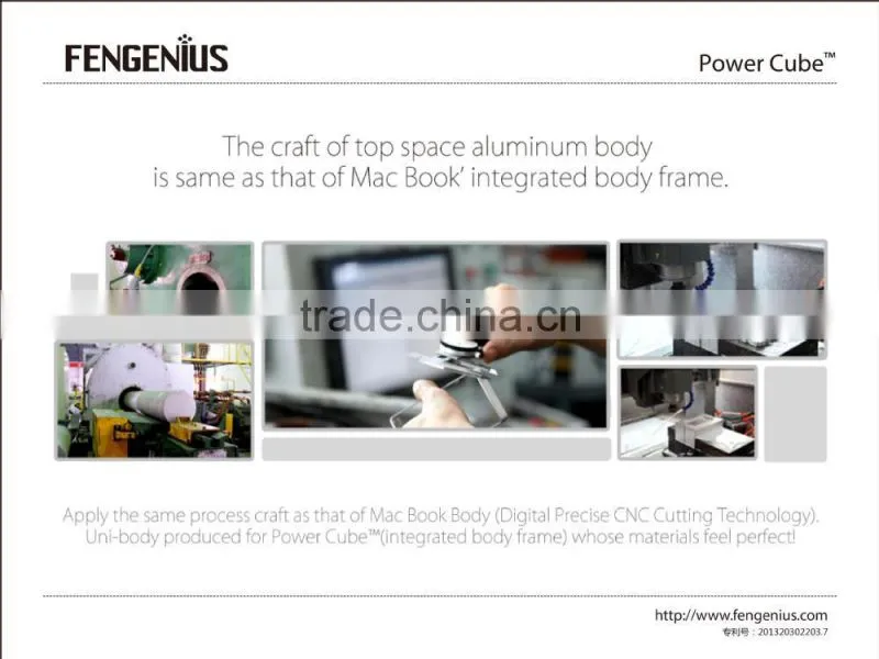 Fengenius Power Bank Portable Power Bank with CE. ROHS FCC 5200mah