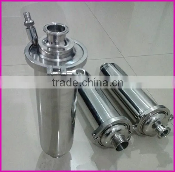 Stainless steel single cartridge filter housing