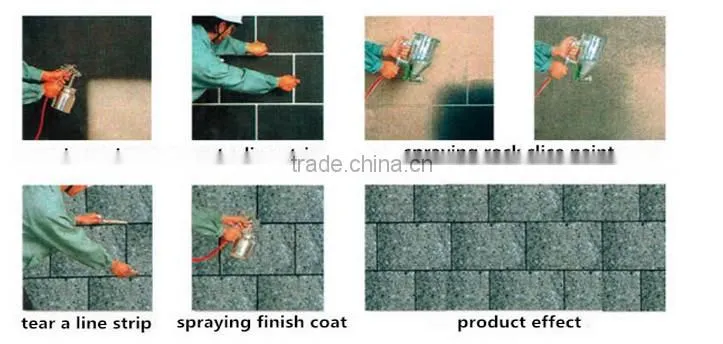 Rock-hard stone paint