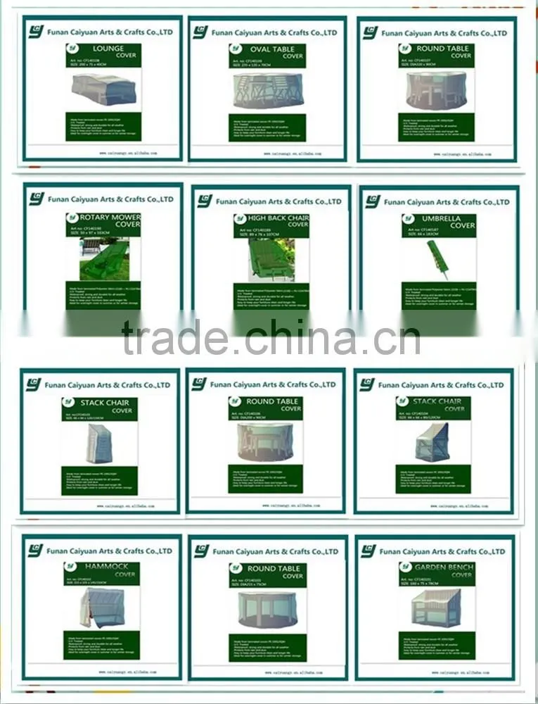 waterproof low outdoor furniture cover garden bench dust cover