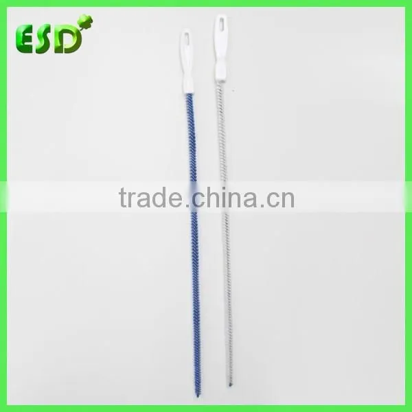 ESD White Long Handle Nylon Pipe and Drain Brush