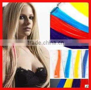 cheap hair feathers synthetic hair ombre feather hair extension 18 colors!!!