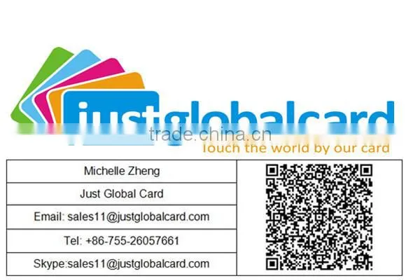 CR80 Standard Size SLE5542 ISO14443A Rfid hf PVC Card blank contact card with chip