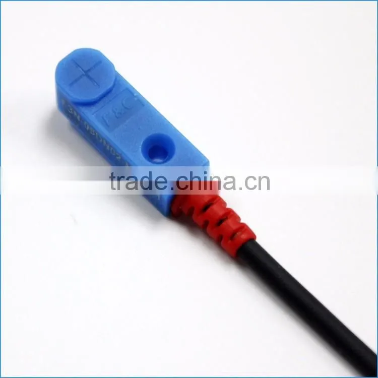 Q8 12-24V Sn 2mm Top induction small square proximity sensor with CE
