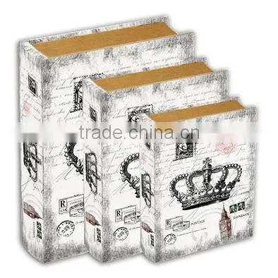 European-style rectangular book shaped gift box