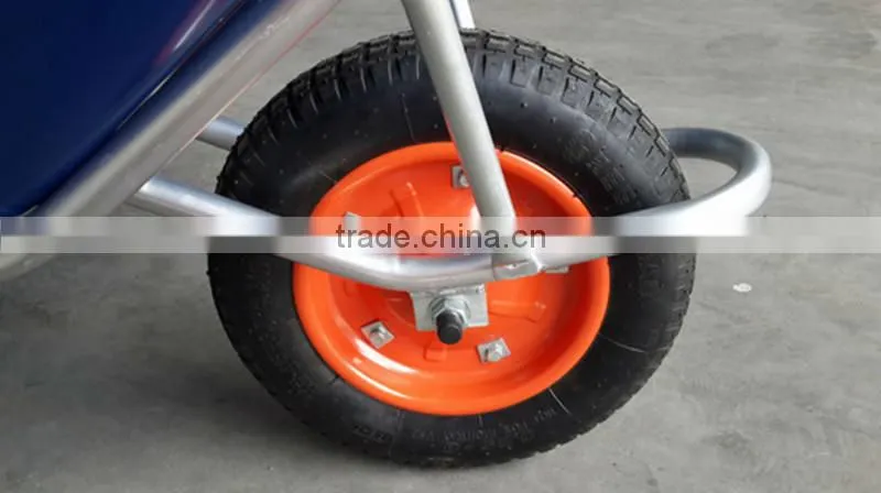 WB1208, 47L Japanese market high quality alloy construction concrete wheelbarrow, Japanese wheelbarrow