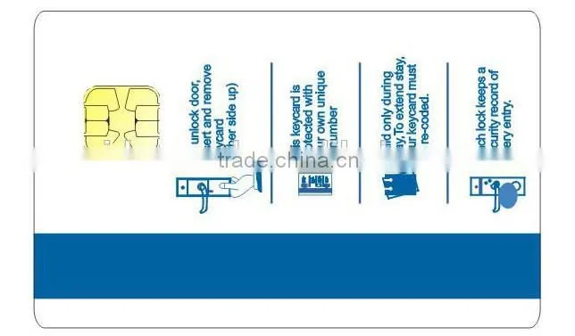 Factory direct cheap SLE4442, SLE5542, SLE4428, SLE5528 contact smart cards