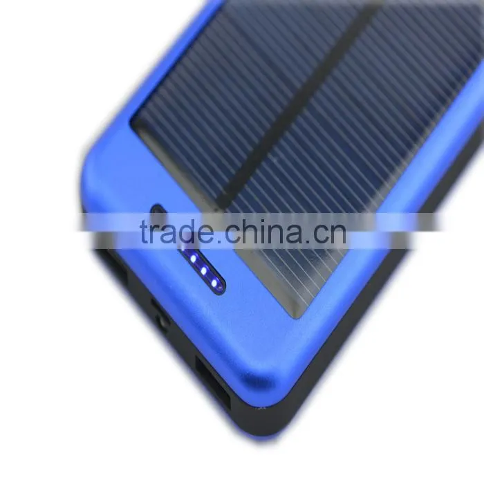 best price slim solar power bank with fashional design