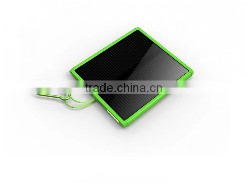 OEM factory China high capacity solar panel battery charger for mobile phone solar battery with keychain