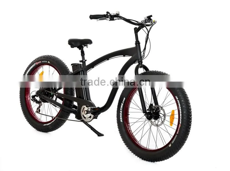 Chinese Fat tyre adult electric mountain bike use 500w motor with EN15194 for sale