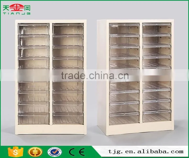 Taiwan Metal Storage Cabinet With Doors And 18 Drawer For Office Home School TJG-TP18
