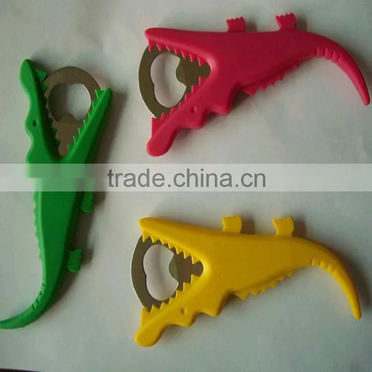 OEM lovely rabbit shaped PVC bottle opener keyring