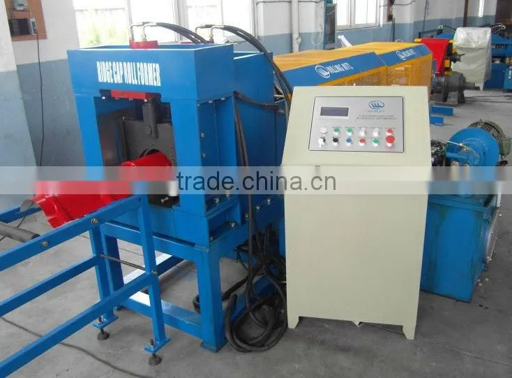 rigging cap / hip tile roll forming machine