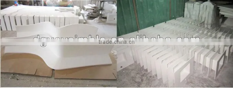 SIMBLE Gel Coated Cultured Marble Washing Sink