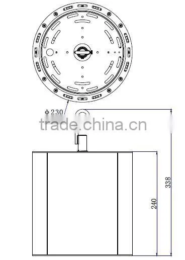 80 watt ceiling light led down light