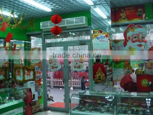 Cross Flow A/C Electric China made store use Air Doors with Heater (20 Series)