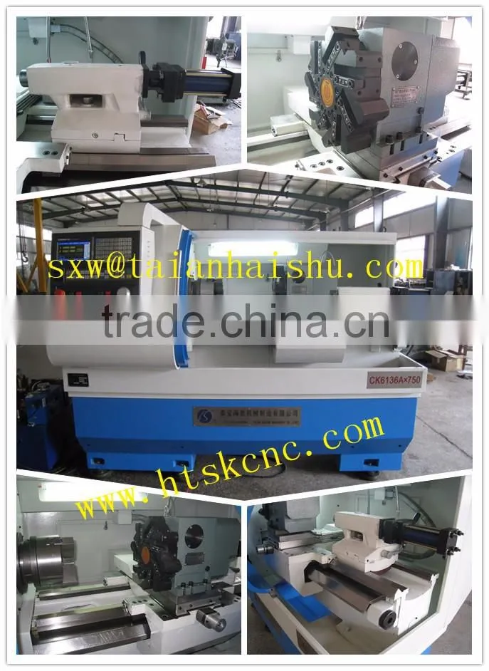 Flat bed CNC lathes for cut metal