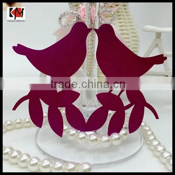 Good quality party decoration bird place card holder wedding