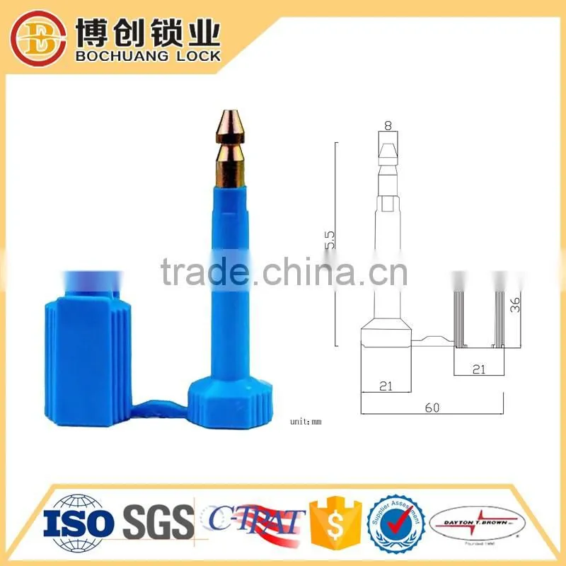 High security bolt seals compliant with ISO17712 Model BS8305
