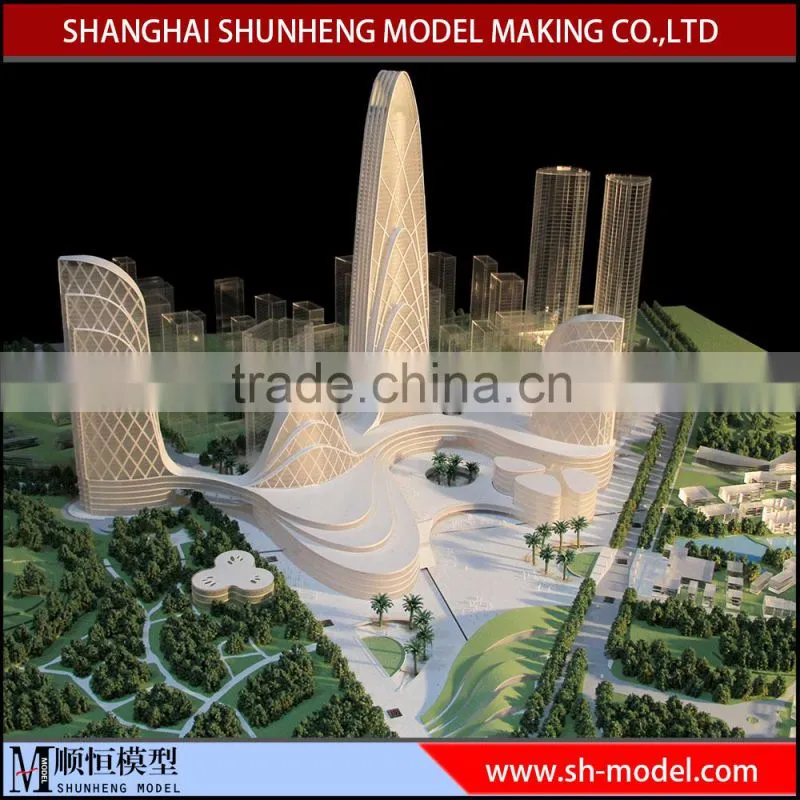 architectural building scale model making big manufacturer in China
