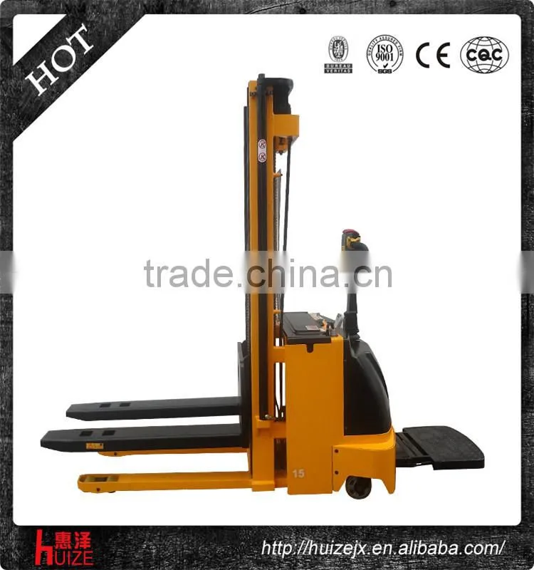 BV Certificate 1 Ton New Battery Stacker Forklift
