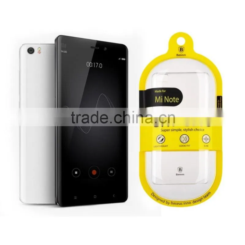 Crystal clear case xiaomi redmi note hard PC case